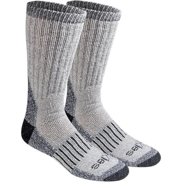 Men's Heavy Weight Wool Blend Thermal Crew Socks (2-Pack) - Picture 5 of 5